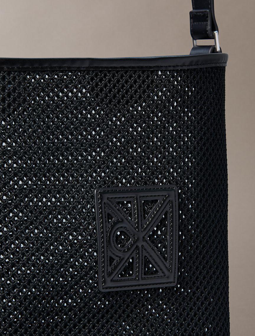 Emblem Mesh Bucket Bag Product Image
