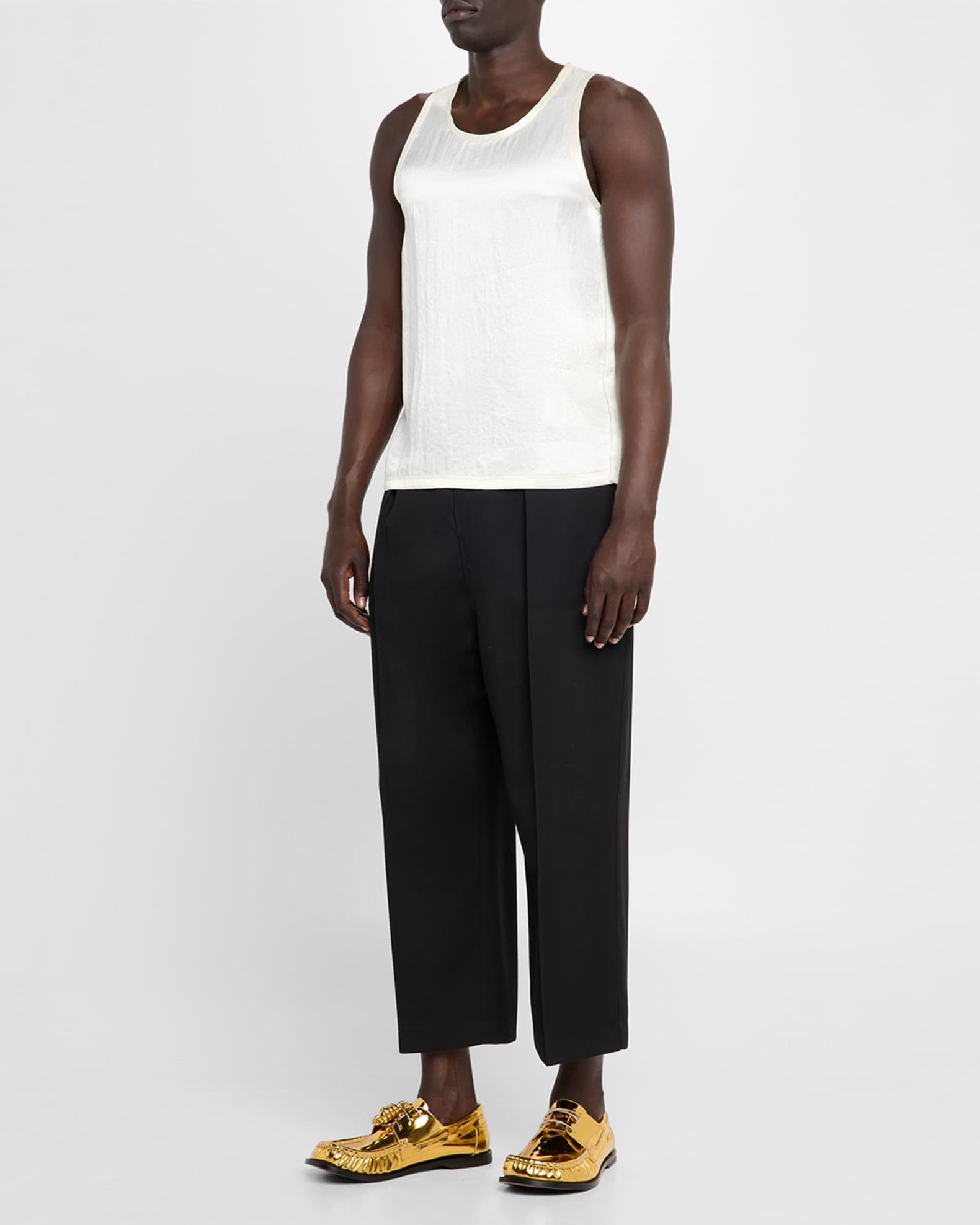 Men's Metallic Calfskin Campo Boat Shoes Product Image