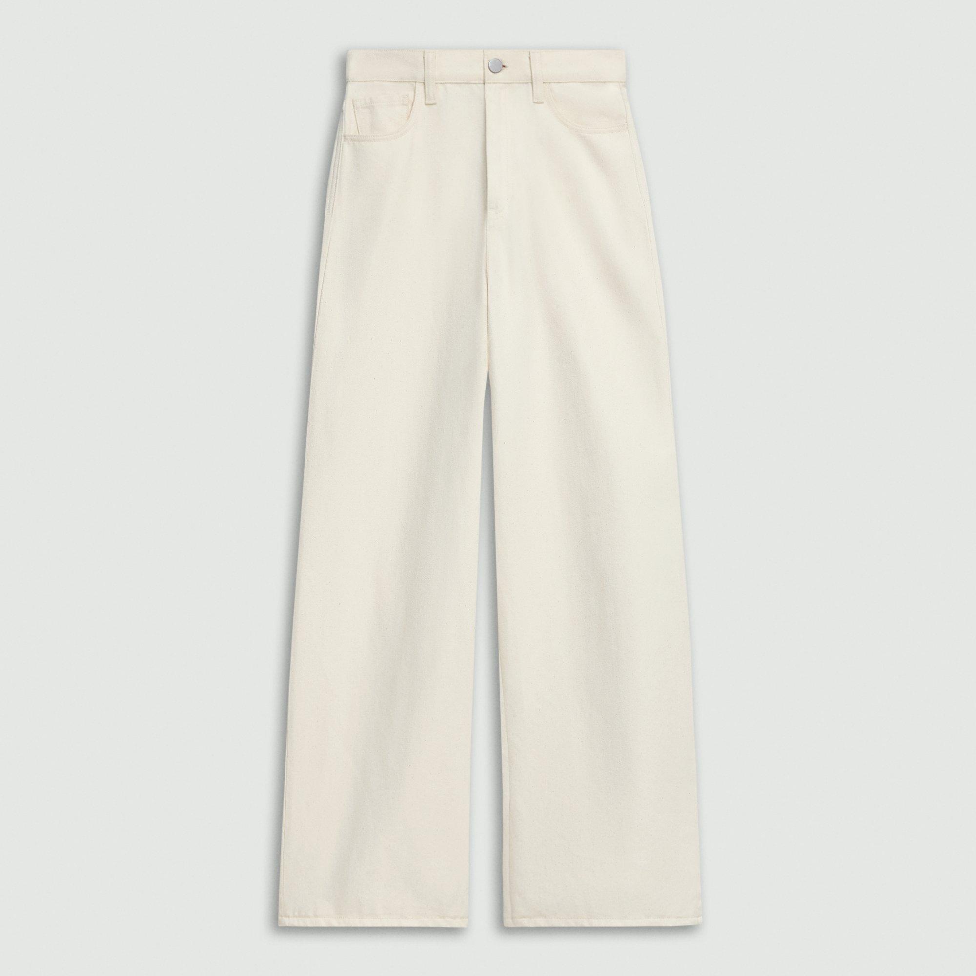 Linen-Blend Boyfriend Tee | Theory Product Image