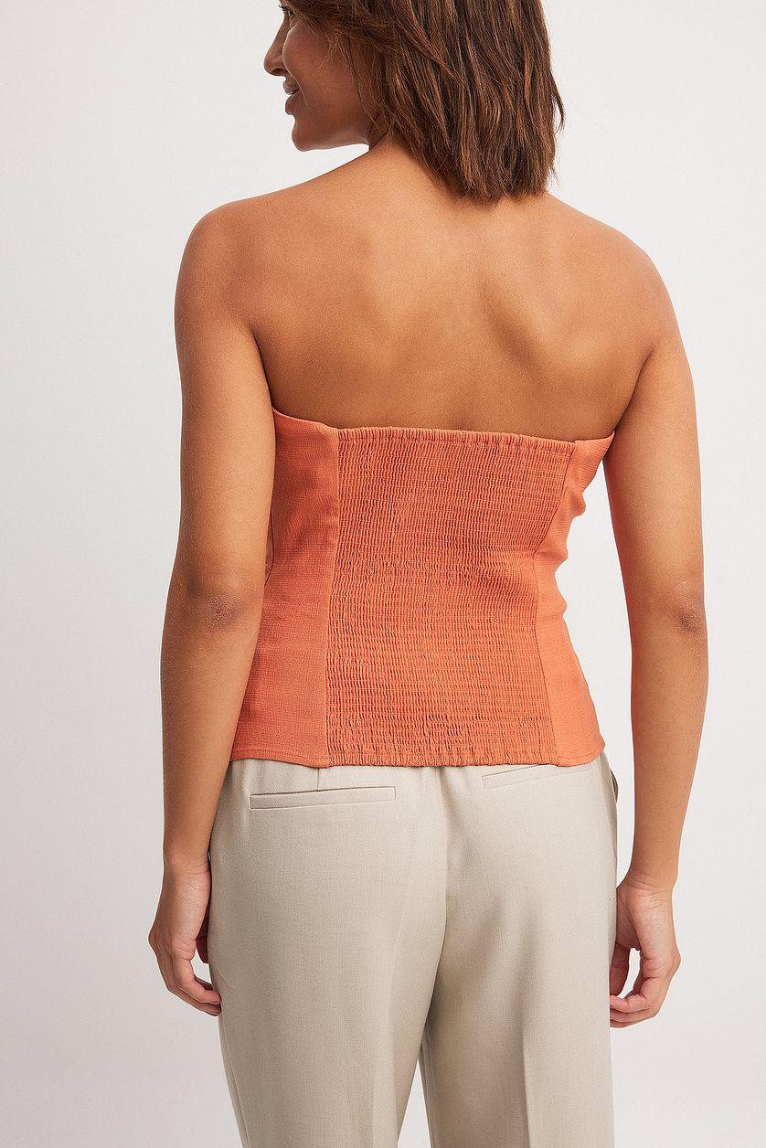 Pleat Detail Corset Top Product Image