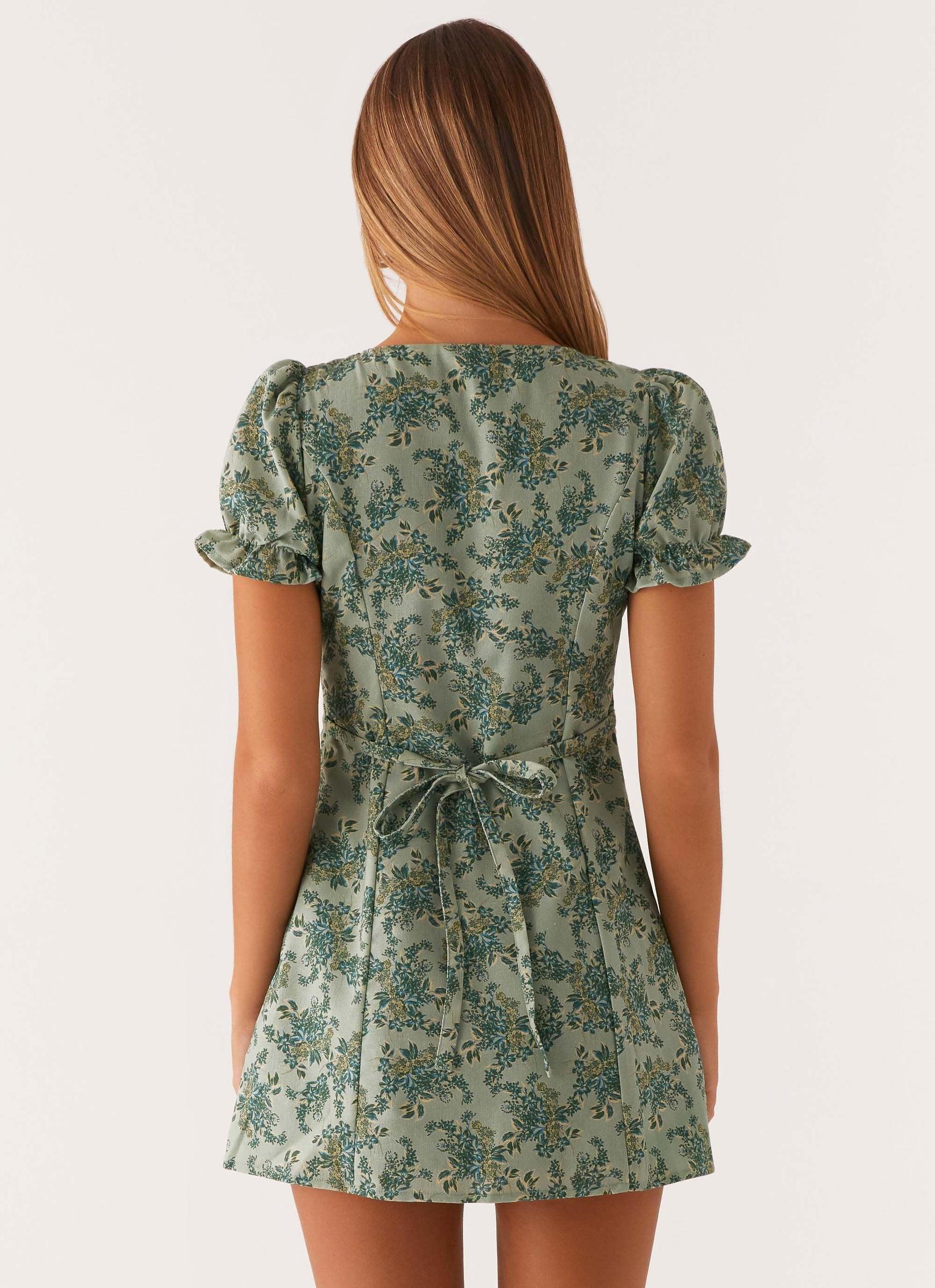 Someday Mini Dress - Cloud Nine Floral Product Image