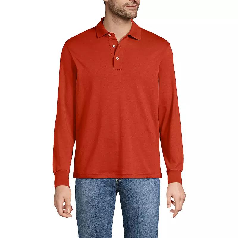 Men's Lands' End Soft Supima Polo,  Product Image