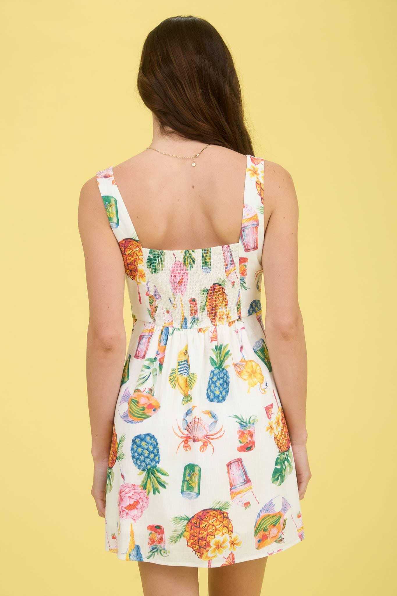 Tropical Shift Dress Product Image