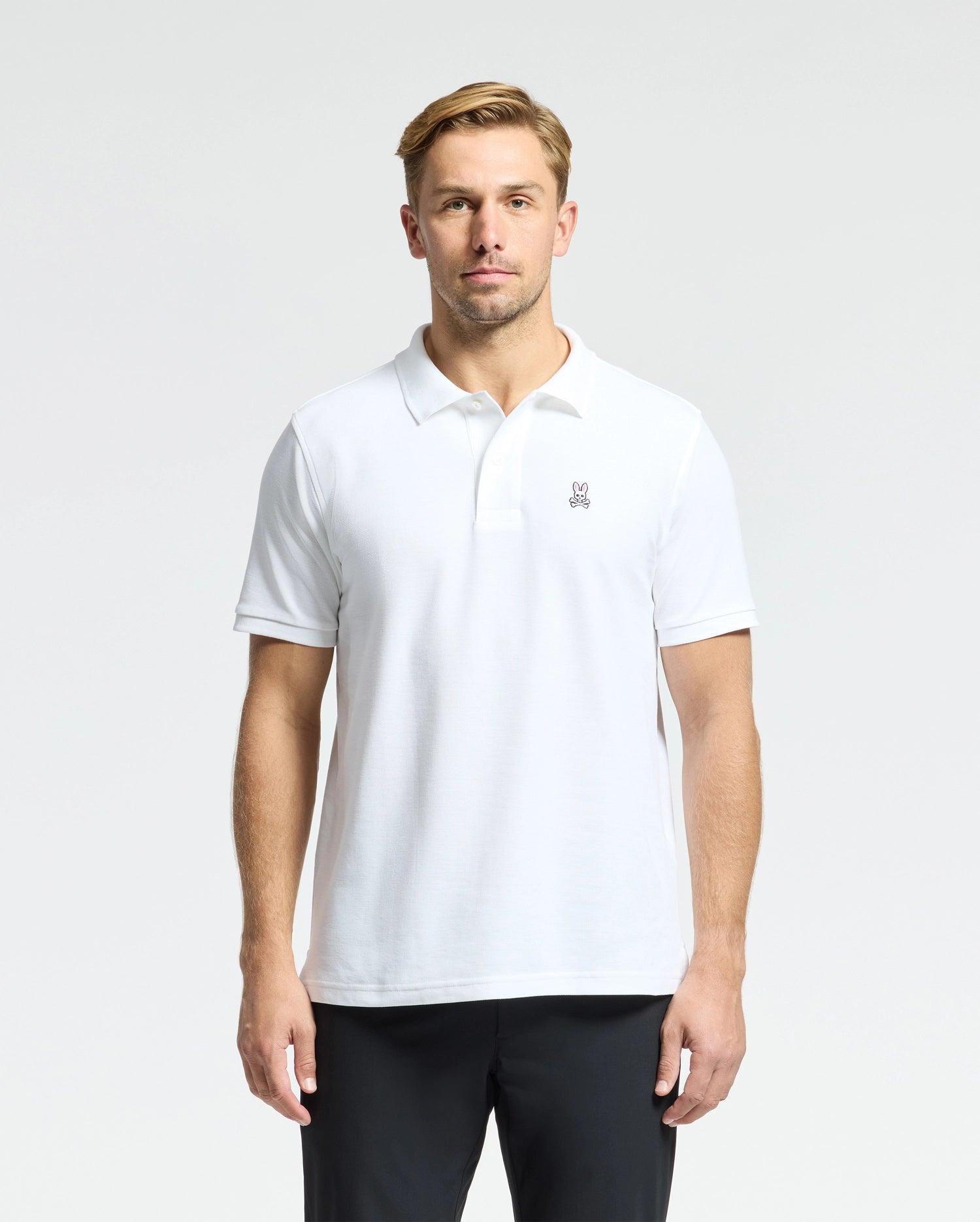 MENS CLASSIC PIQUE POLO SHIRT - B6K001ARPC Product Image