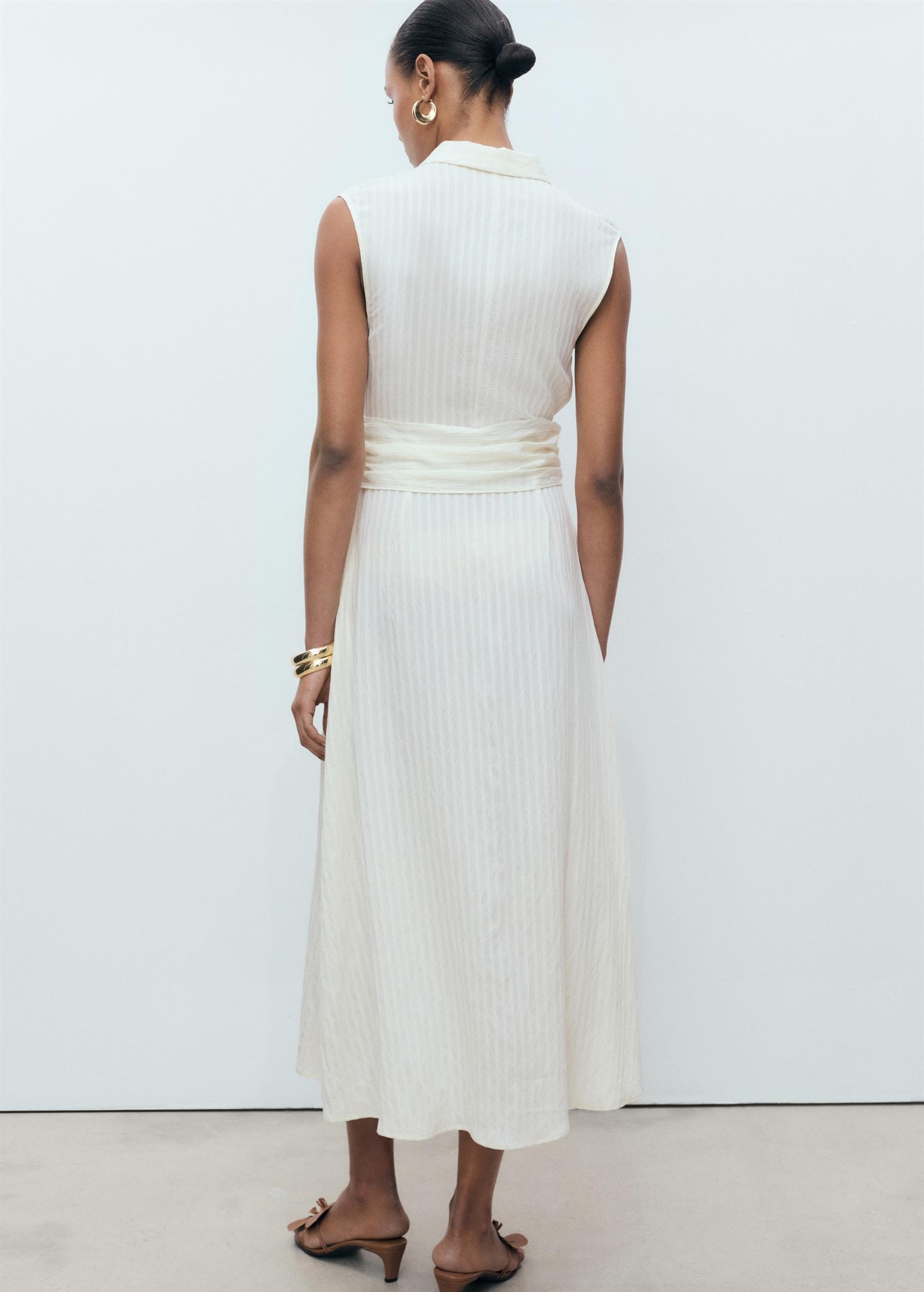 Bow shirt dress - Women | MANGO USA Product Image