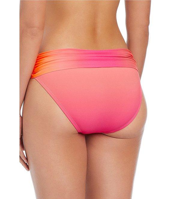 Bleu Rod Beattie Beat The Heat Ombre Sarong Hipster Swim Bottom Product Image