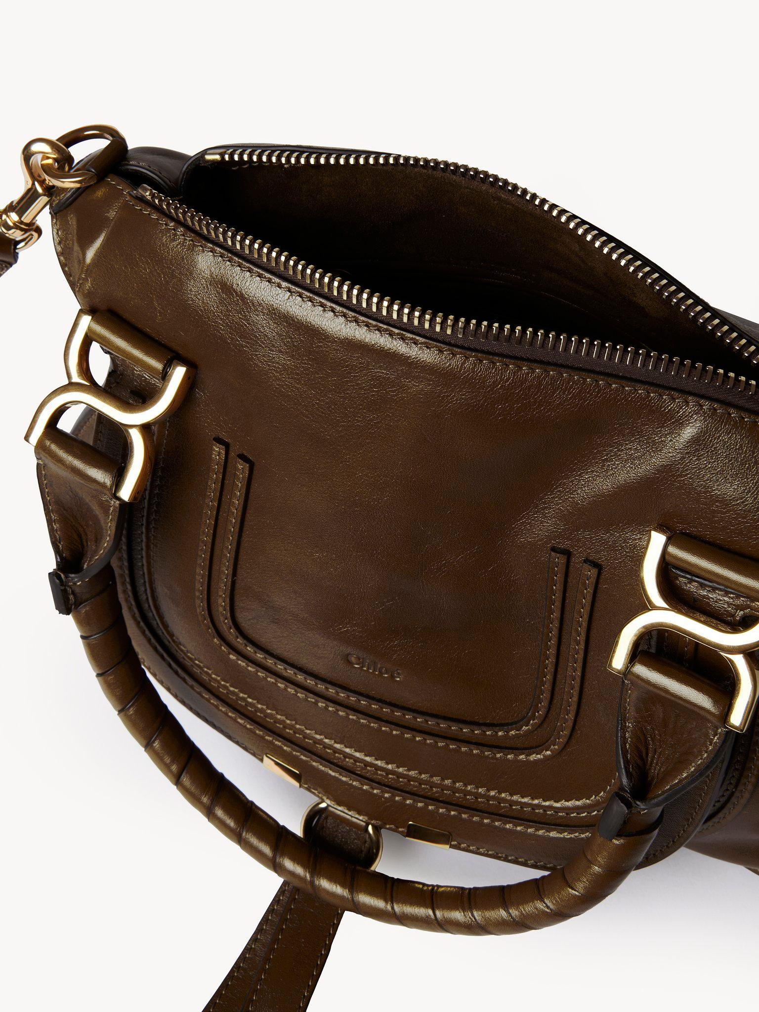 Small Marcie bag in shiny leather Product Image