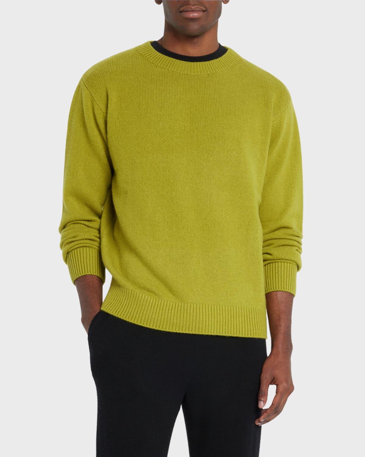 Mens Heavyweight Cashmere Sweater Product Image