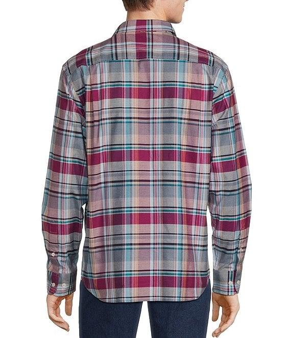 Tommy Bahama Lazlo Cheers Checked Plaid Long Sleeve Woven Shirt Product Image