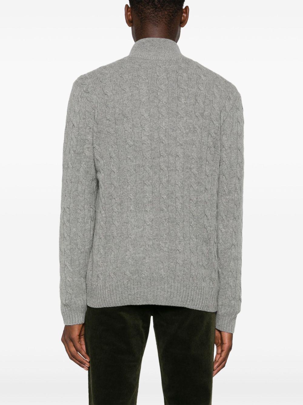 cable-knit sweater  Product Image
