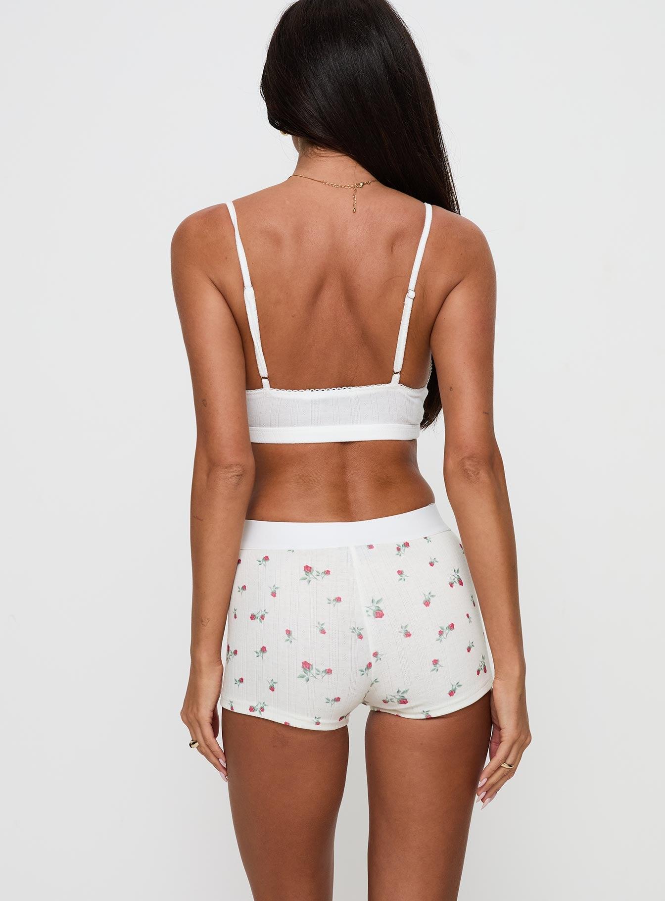 Lullabies Pointelle Sleep Short Yellow Product Image