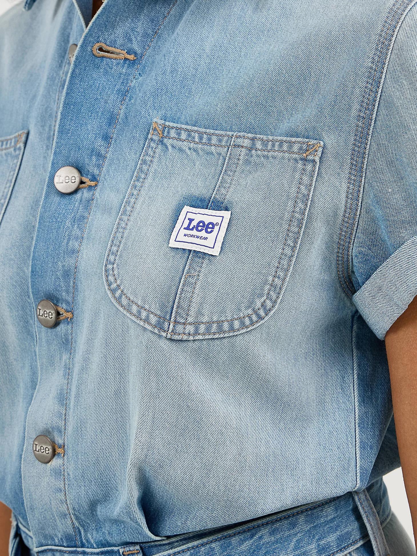 Women's Belted Denim Chore Short All | Women's Union-Alls & Overalls | Lee® Product Image
