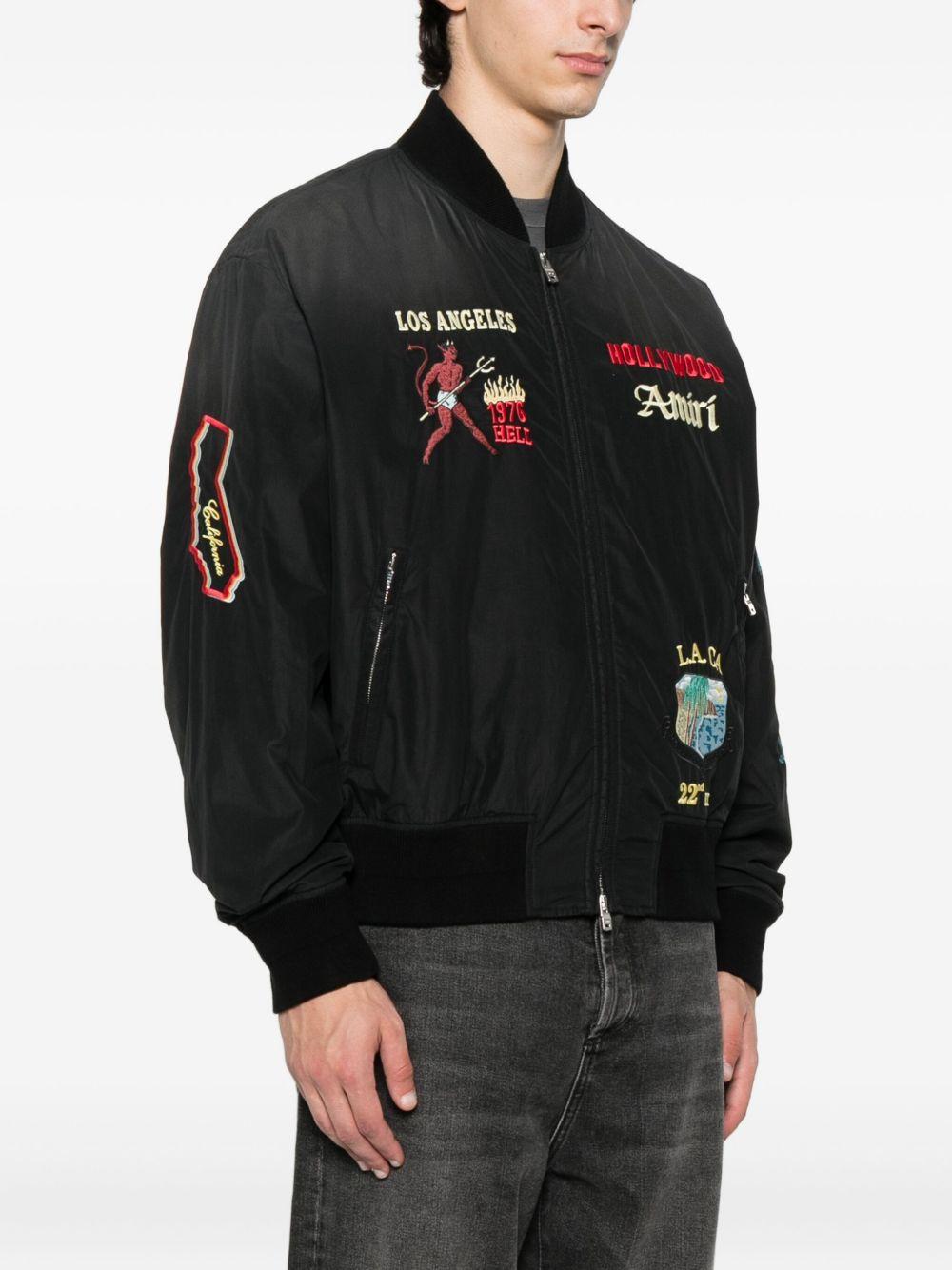 embellished bomber jacket Product Image