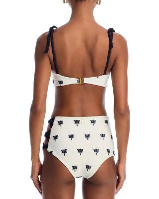 Embroidered Cutout Side Bikini Bottom Product Image