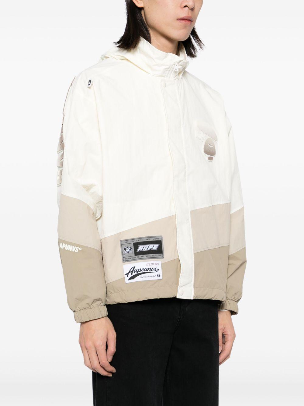 logo-patch long-sleeved jacket Product Image