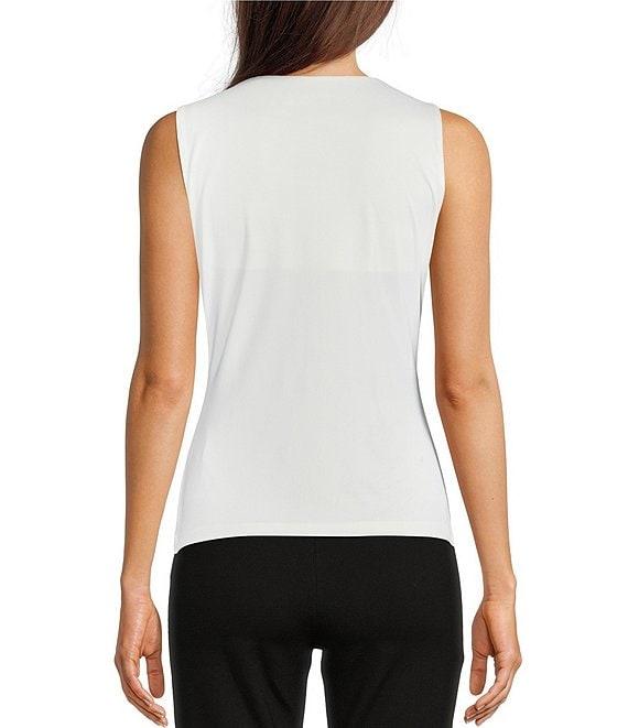 Calvin Klein Matte Jersey Scoop Neck Tank Product Image
