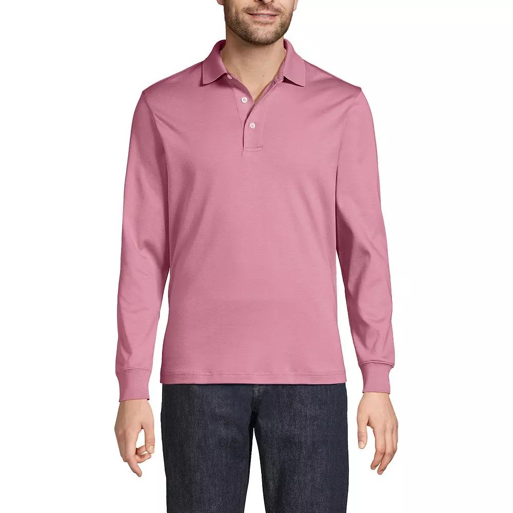Men's Lands' End Soft Supima Polo,  Product Image