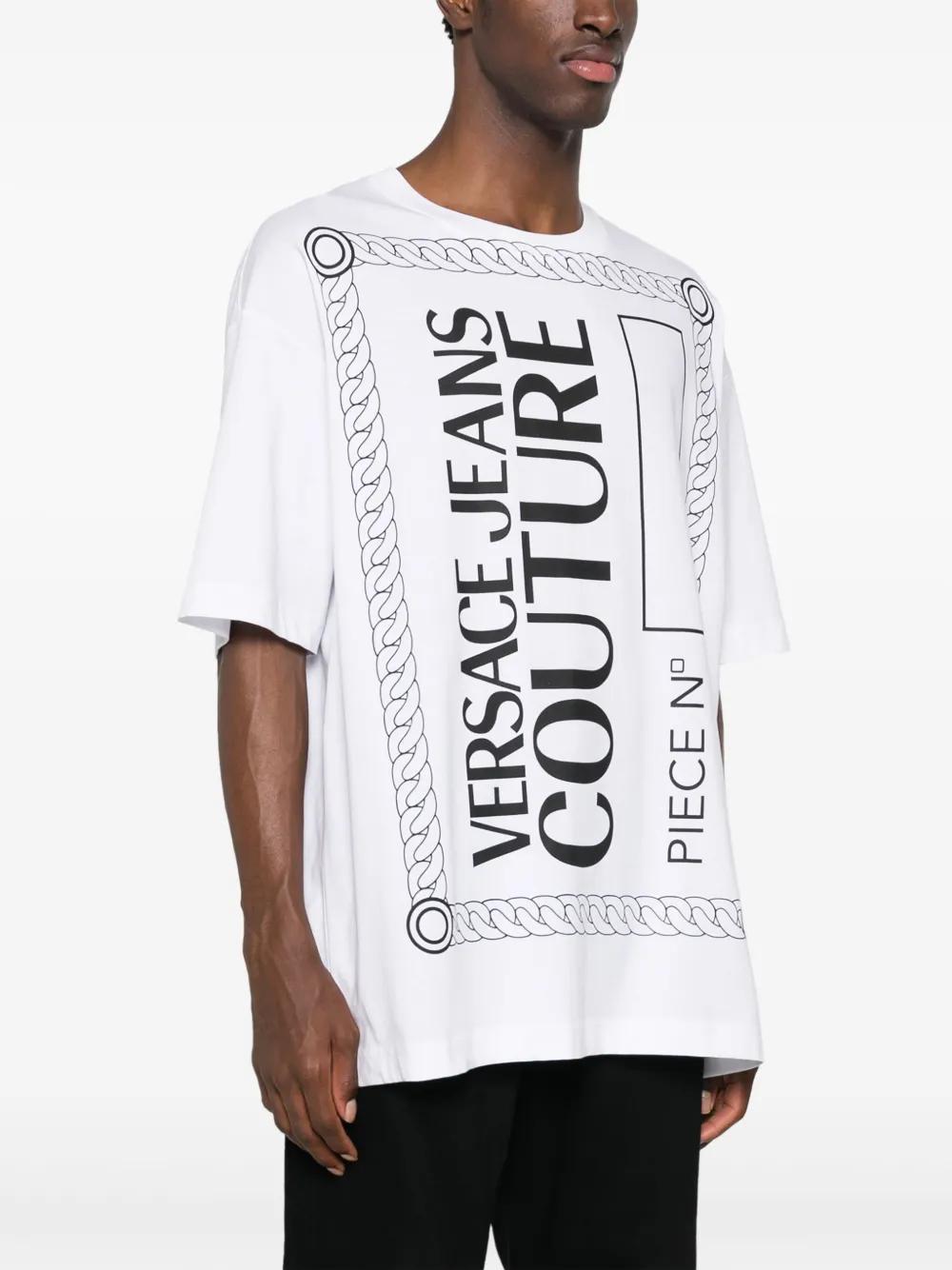 logo-print cotton T-shirt Product Image