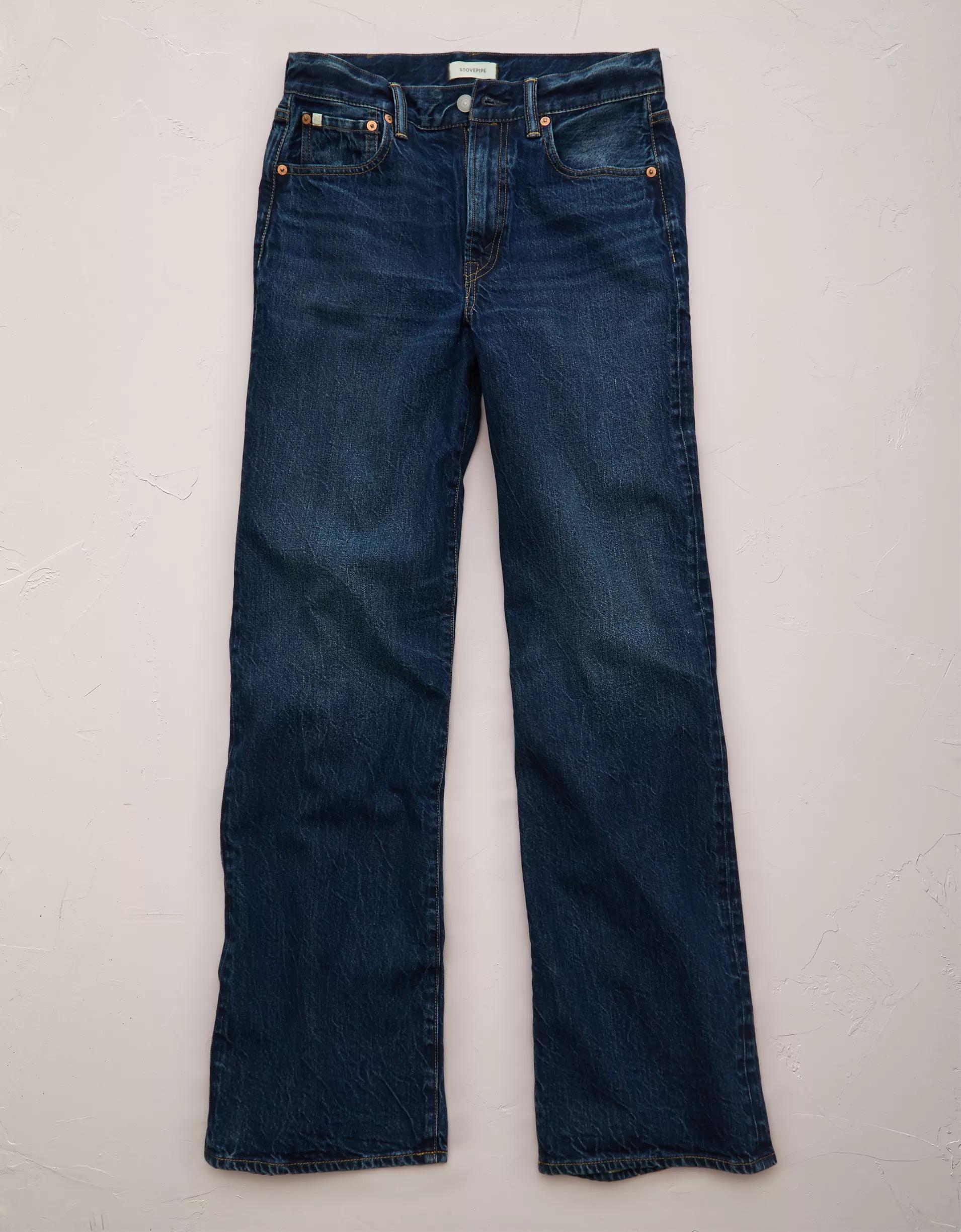 AE77 Premium Stovepipe Jean Product Image