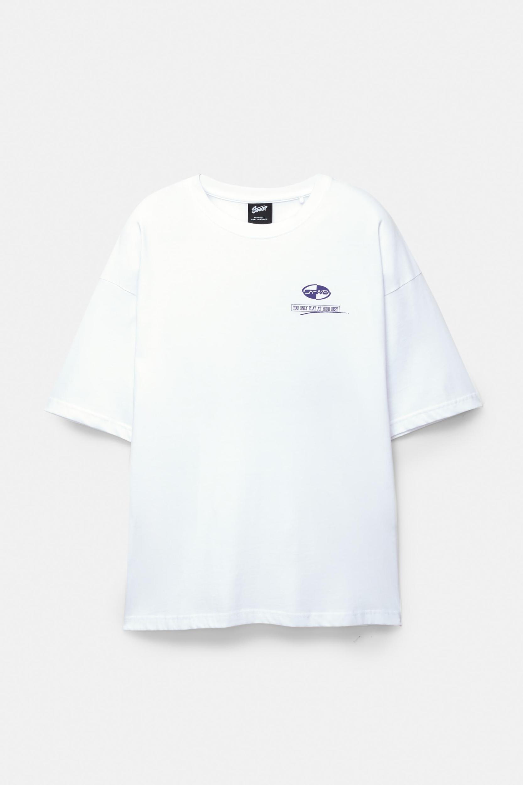 Boxy-fit American football T-shirt Product Image