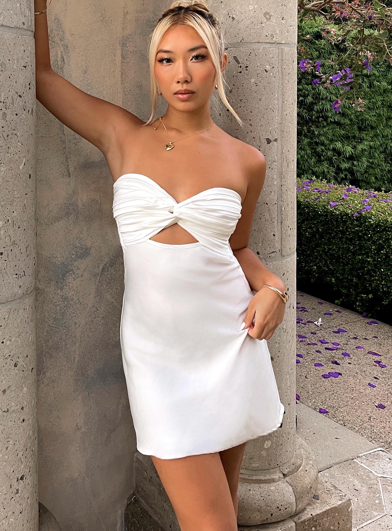 Shellie Mini Dress White Product Image