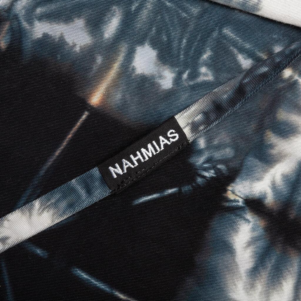 Tye Dye Baggy Trousers - Blue Tye Dye Male Product Image