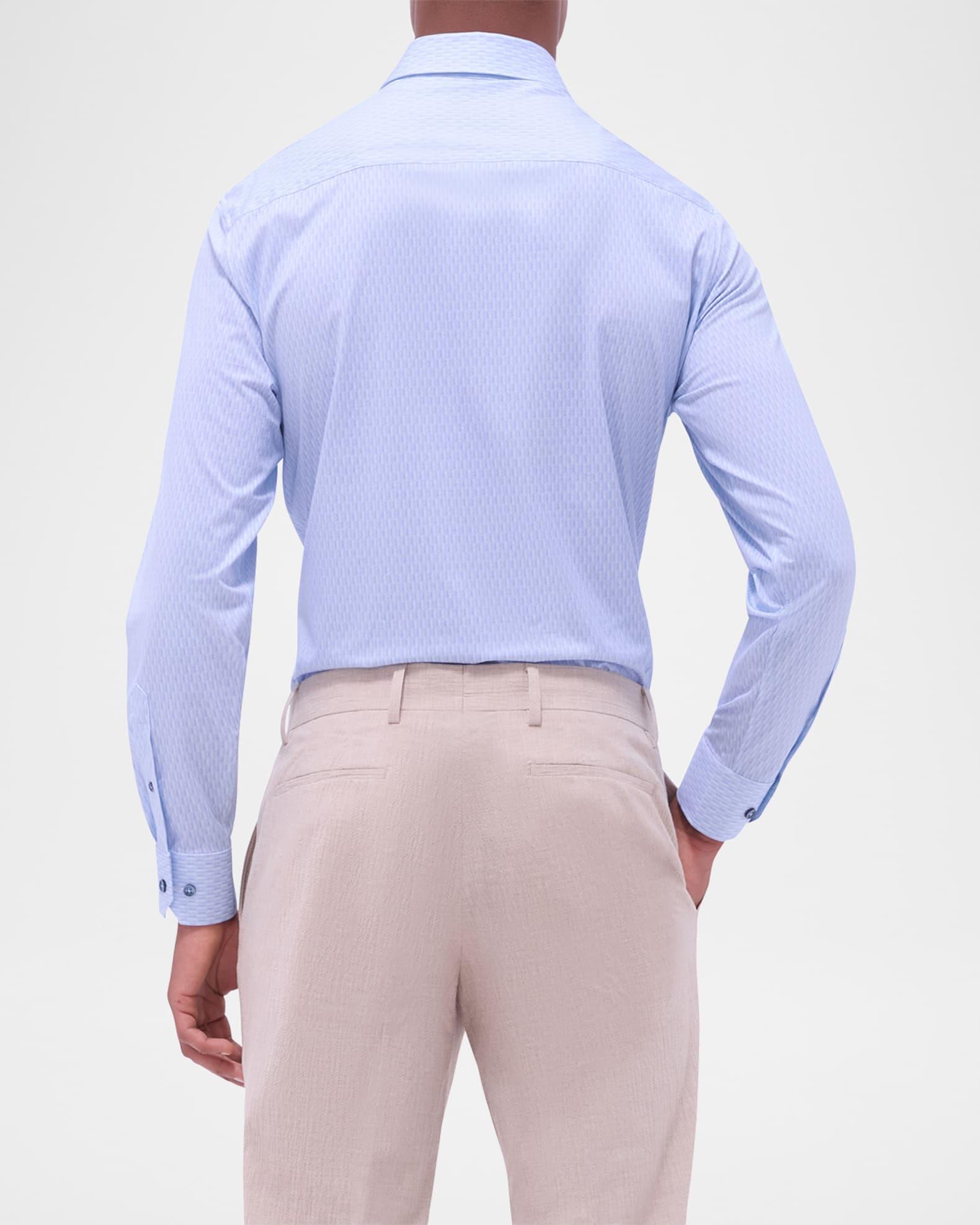 Men's OoohCotton James Geometric Sport Shirt Product Image