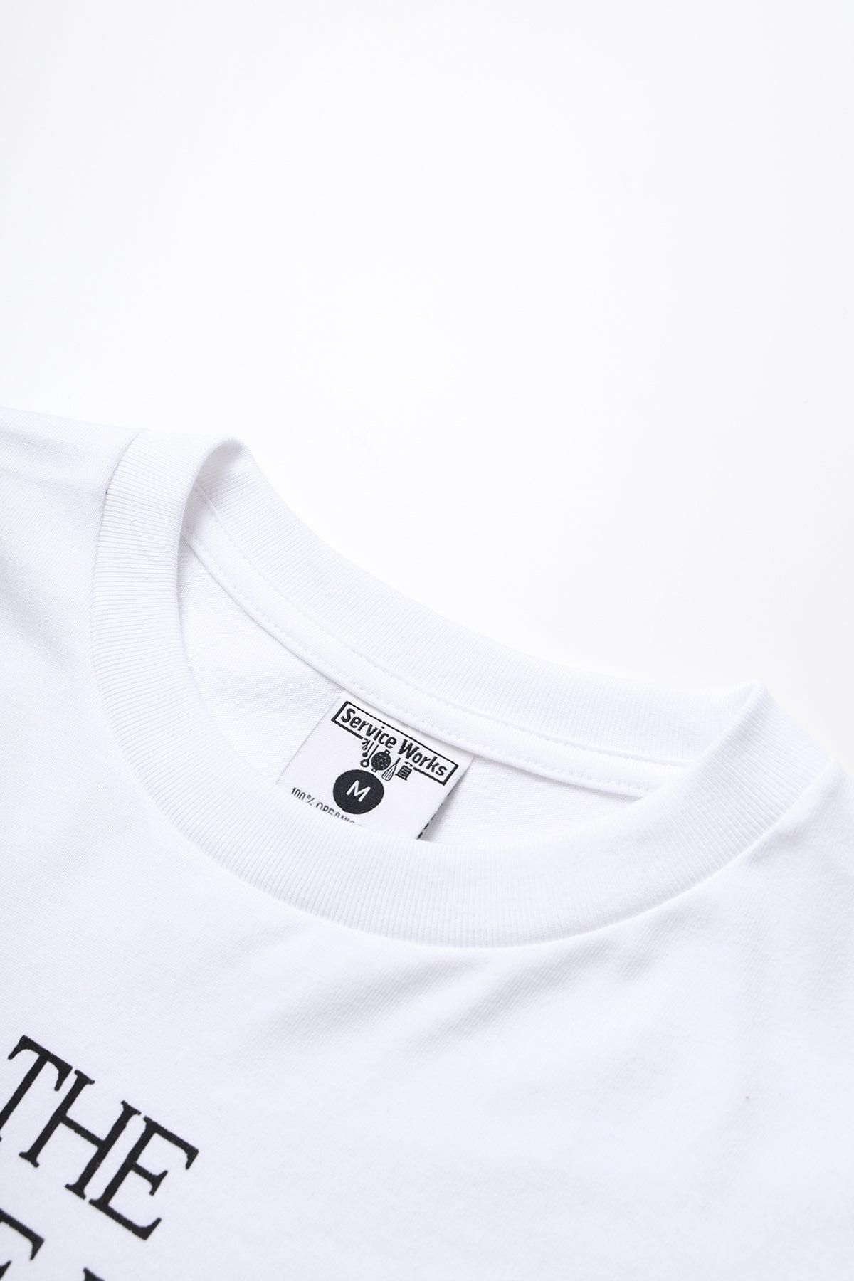 Service Works - Hotel Long Sleeve Tee - White Product Image