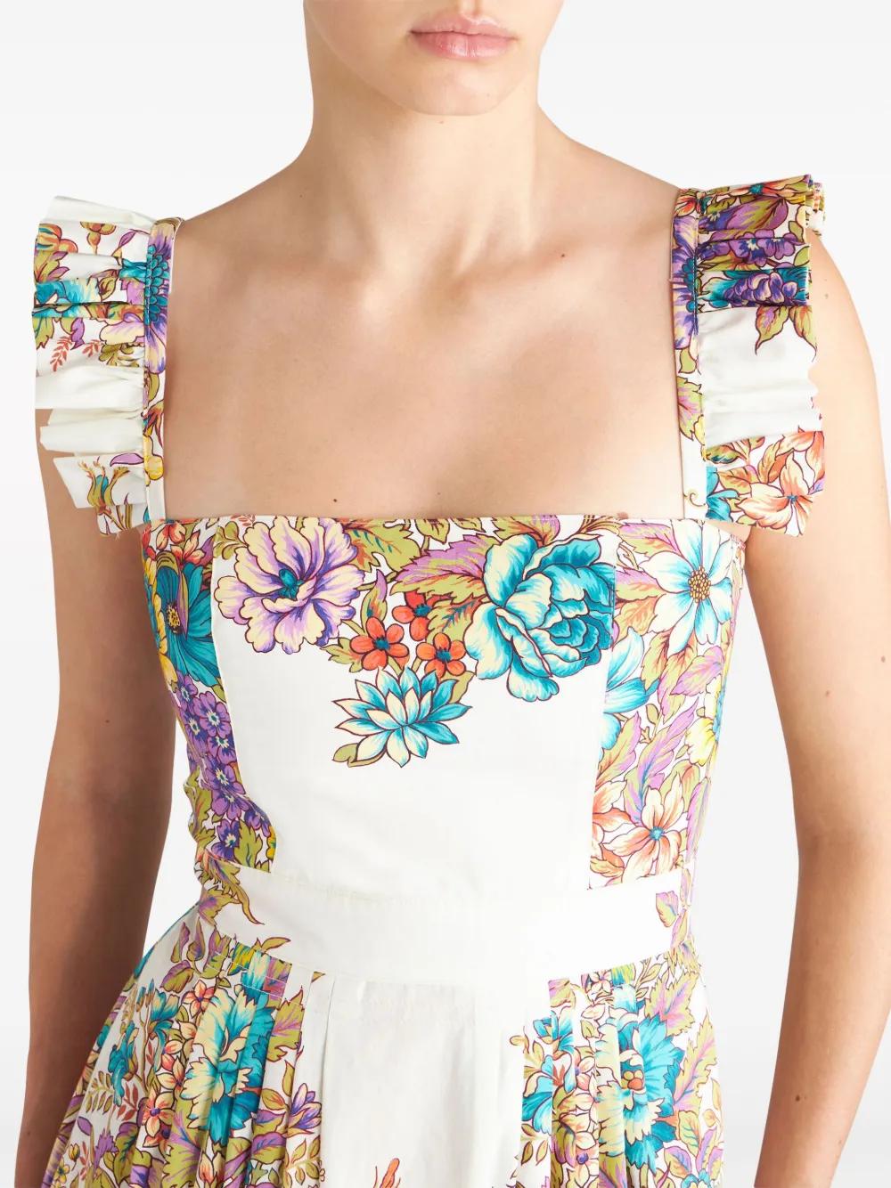 floral-print midi dress Product Image