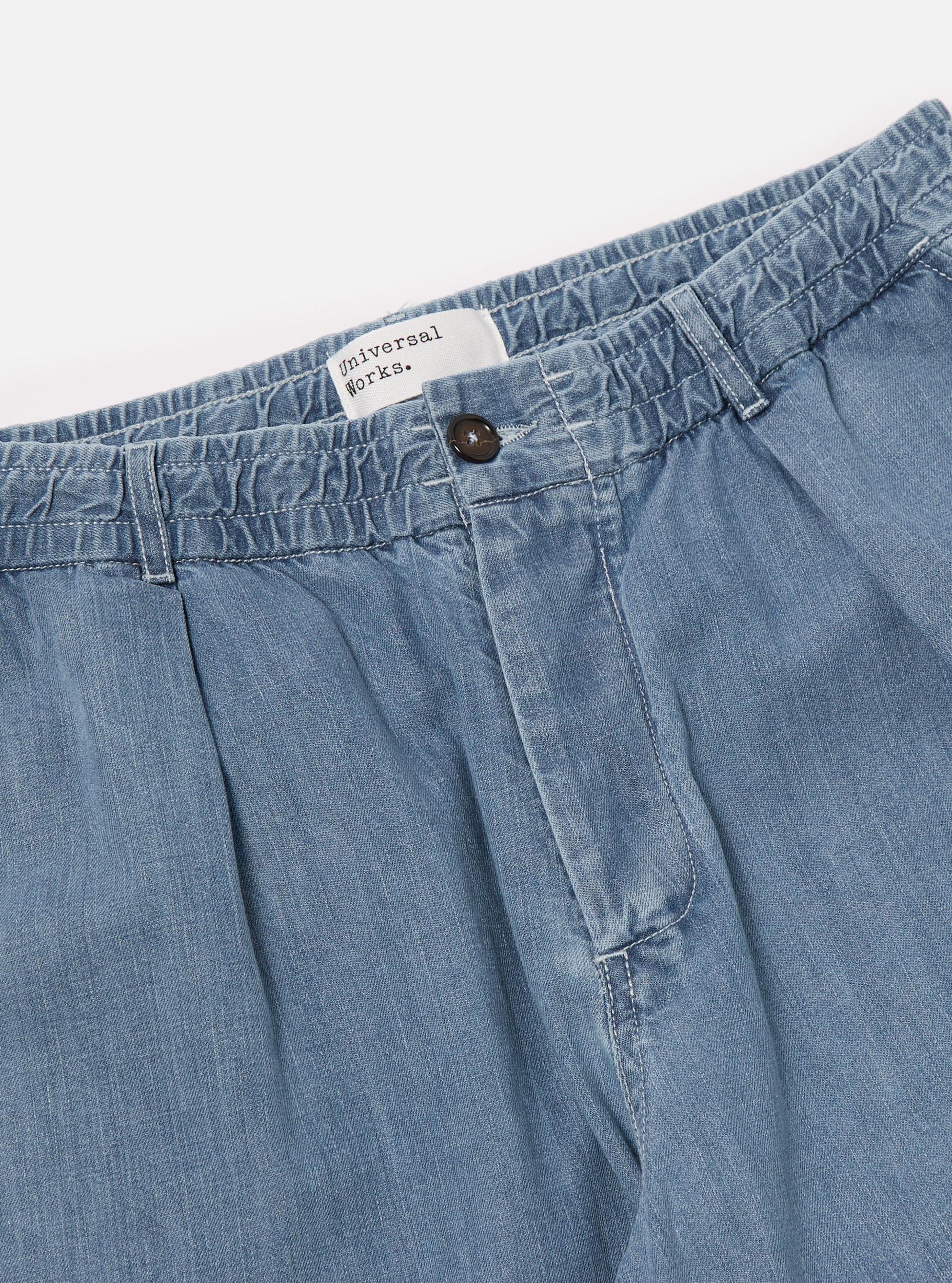 Washed Indigo 8oz Organic Denim Oxford Pant Product Image