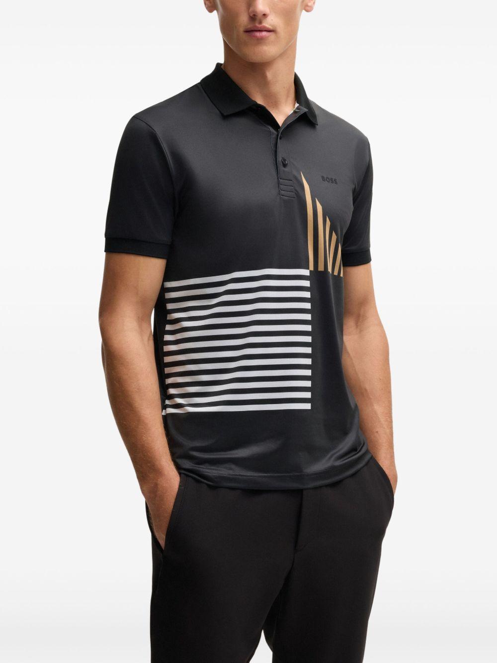 printed polo shirt Product Image