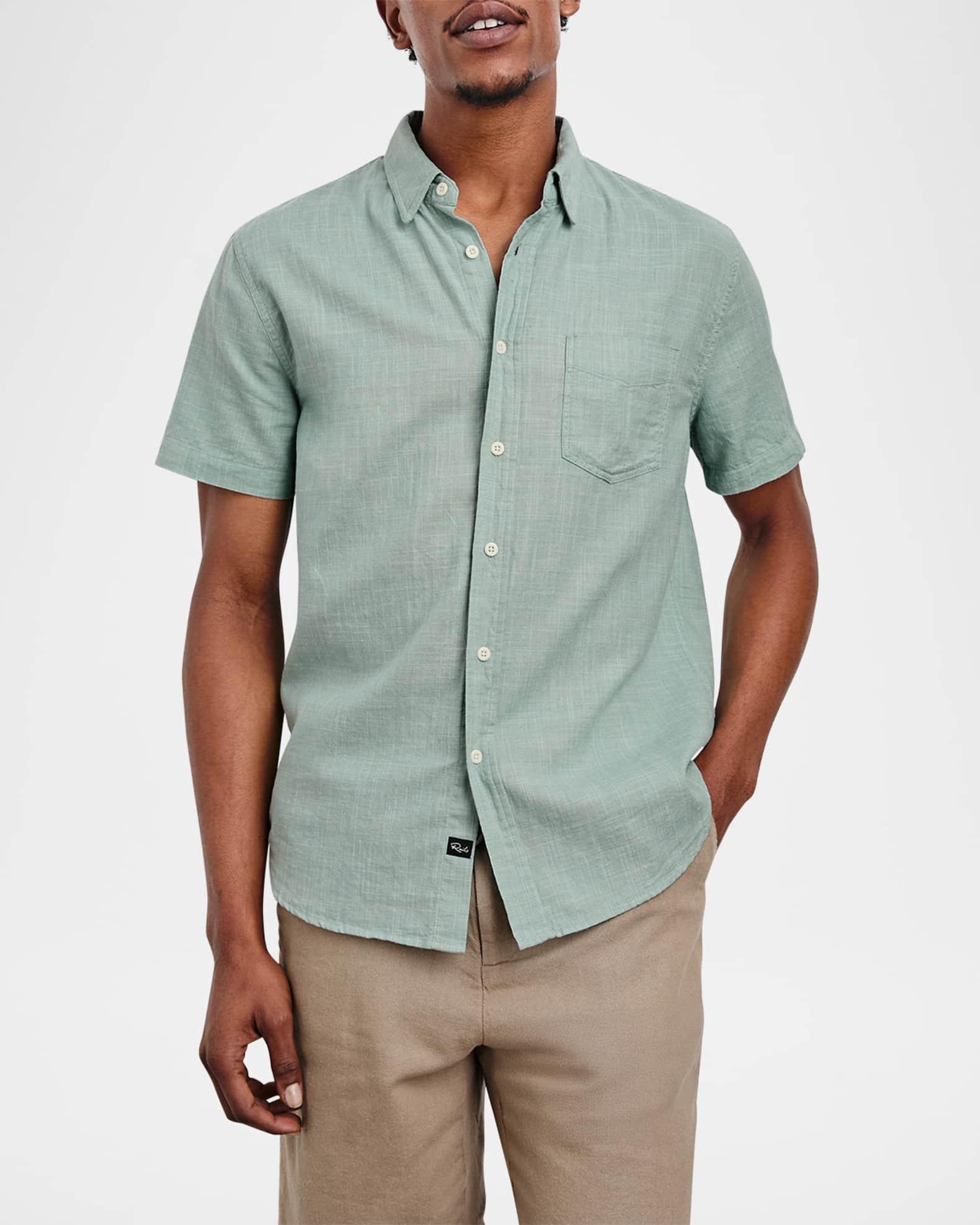 Men's Fairfax Cotton Short-Sleeve Shirt Product Image
