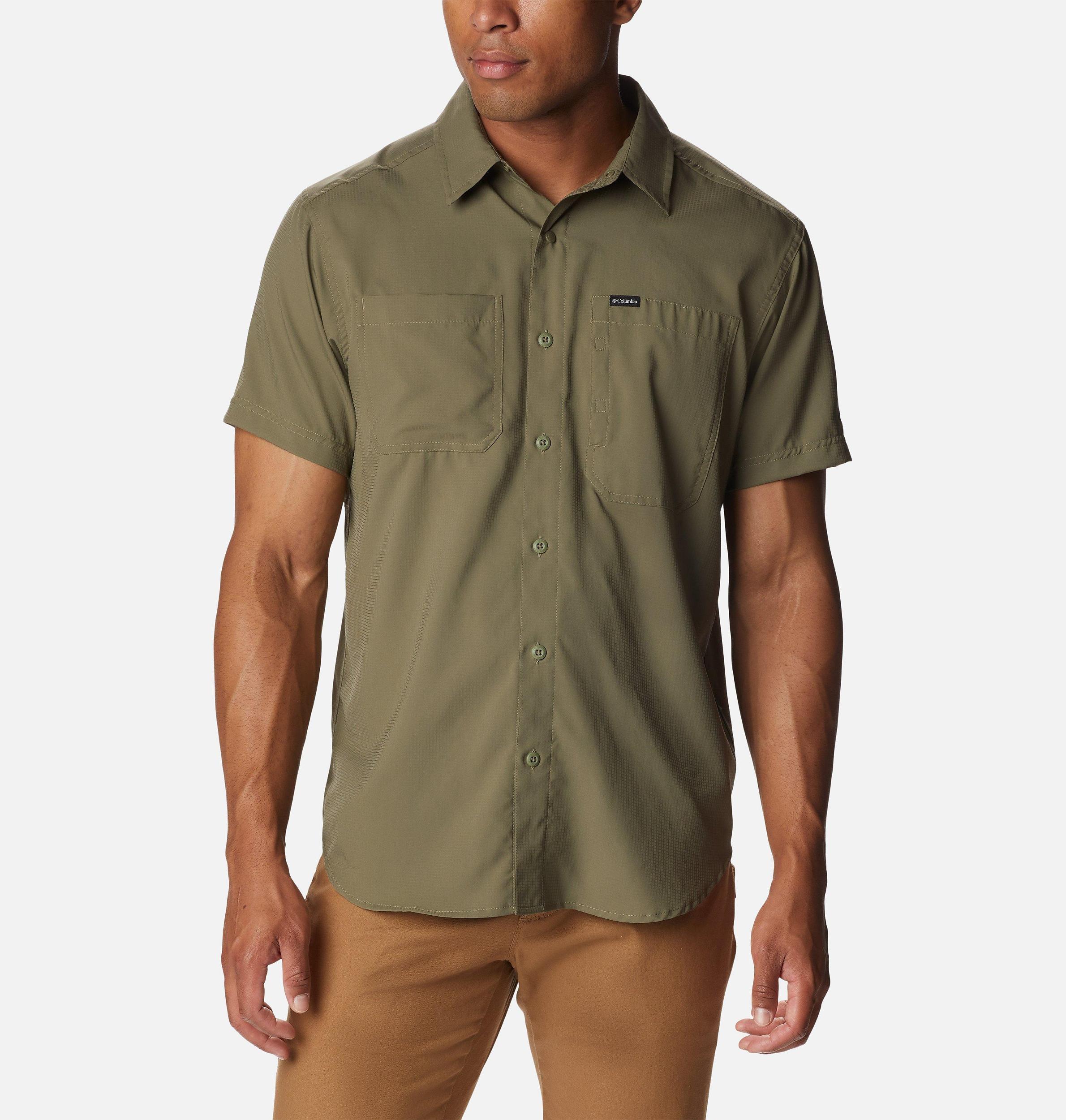 Columbia Mens Silver Ridge Utility Lite Short Sleeve Shirt- Product Image