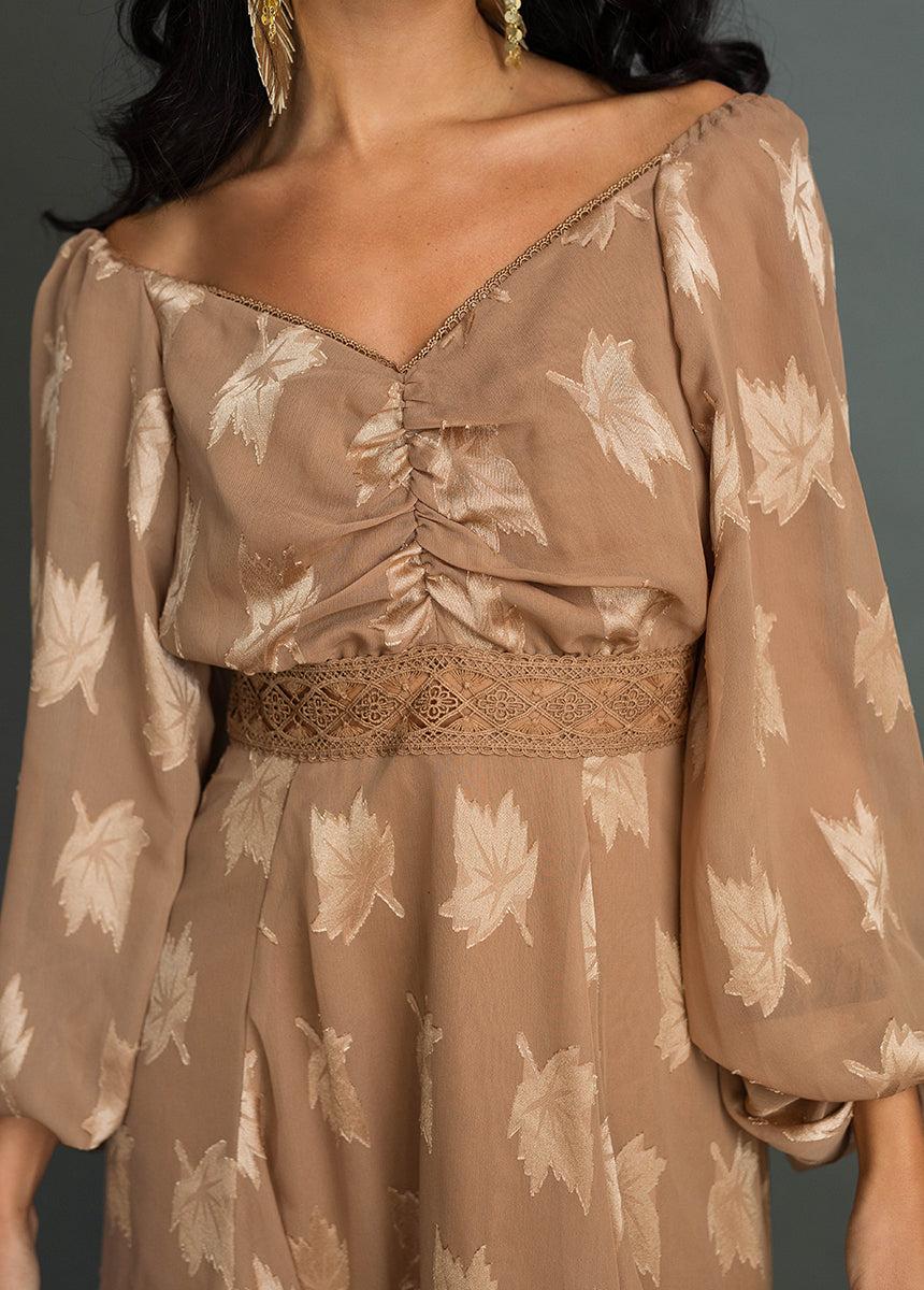 Isabella Dress in Latte Female Product Image