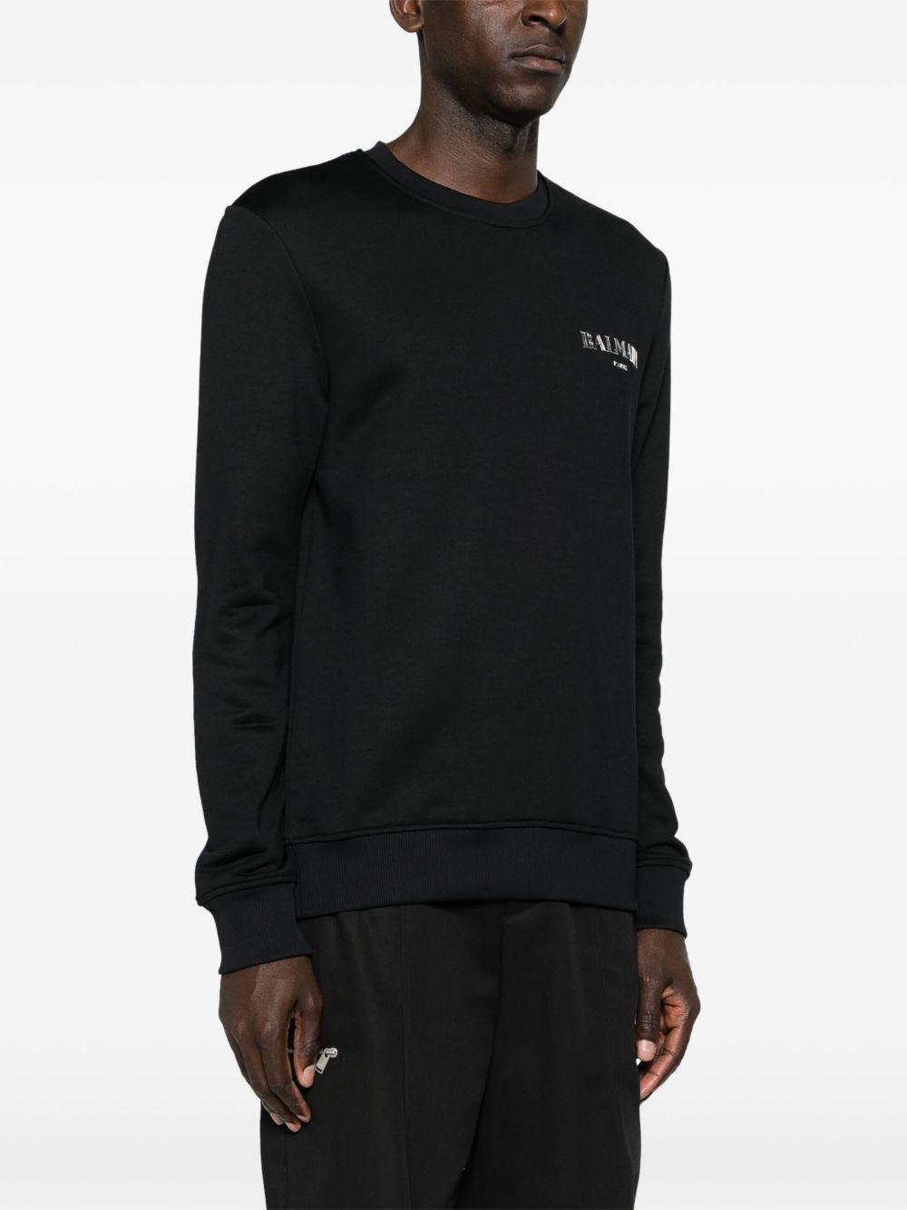 logo-appliqué crew-neck sweatshirt Product Image