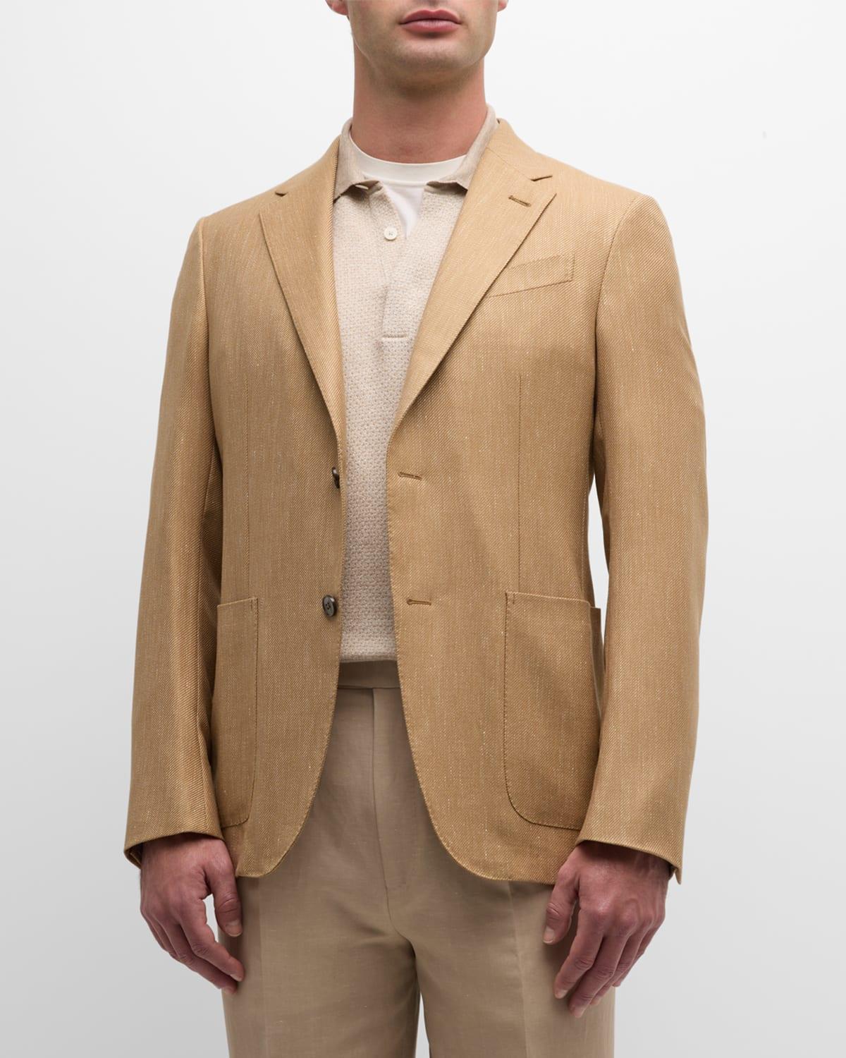 Men's Cashmere-Blend Twill Blazer Product Image