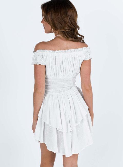 The Love Galore Romper White Petite Product Image