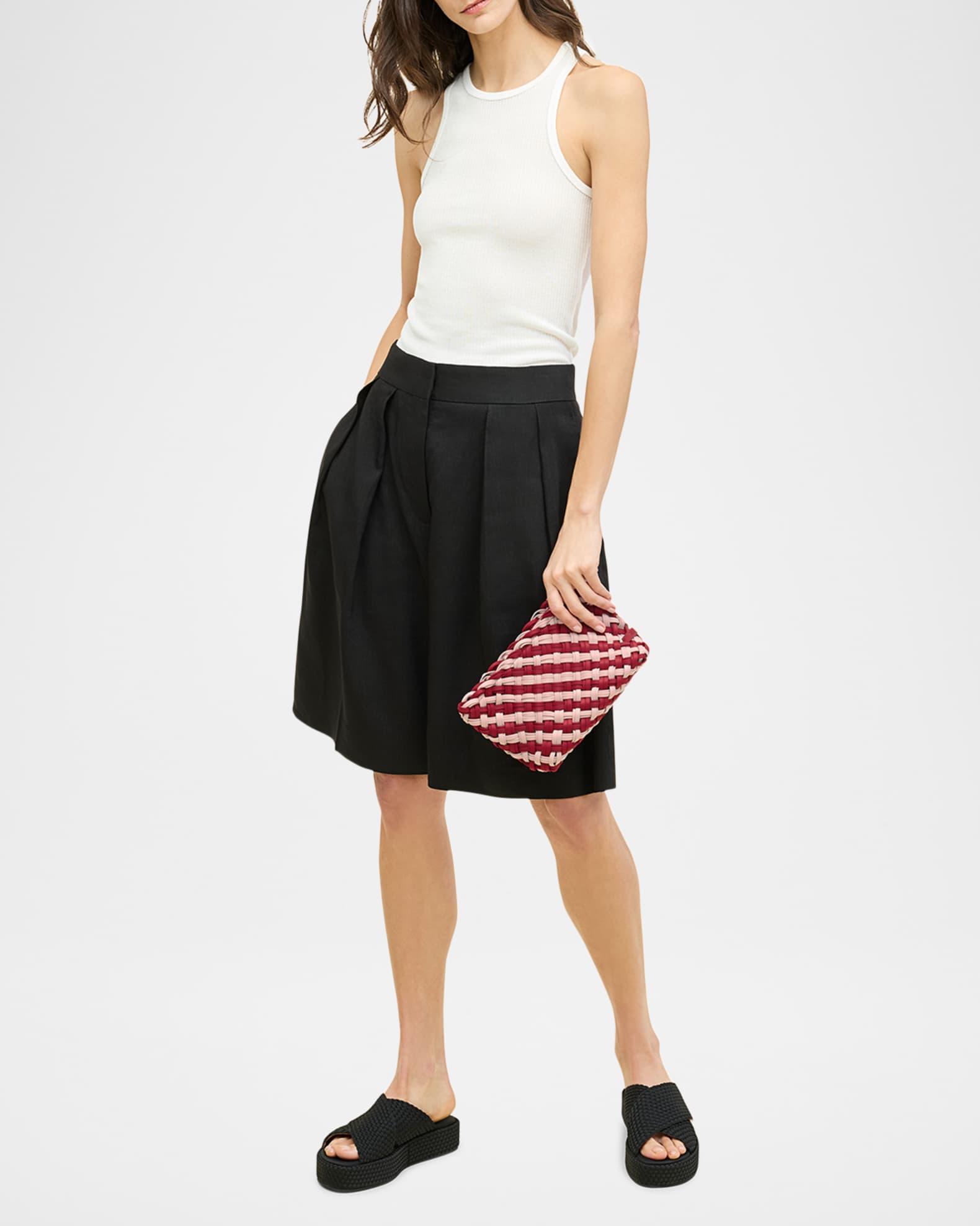 Gigi Small Woven Clutch Bag Product Image