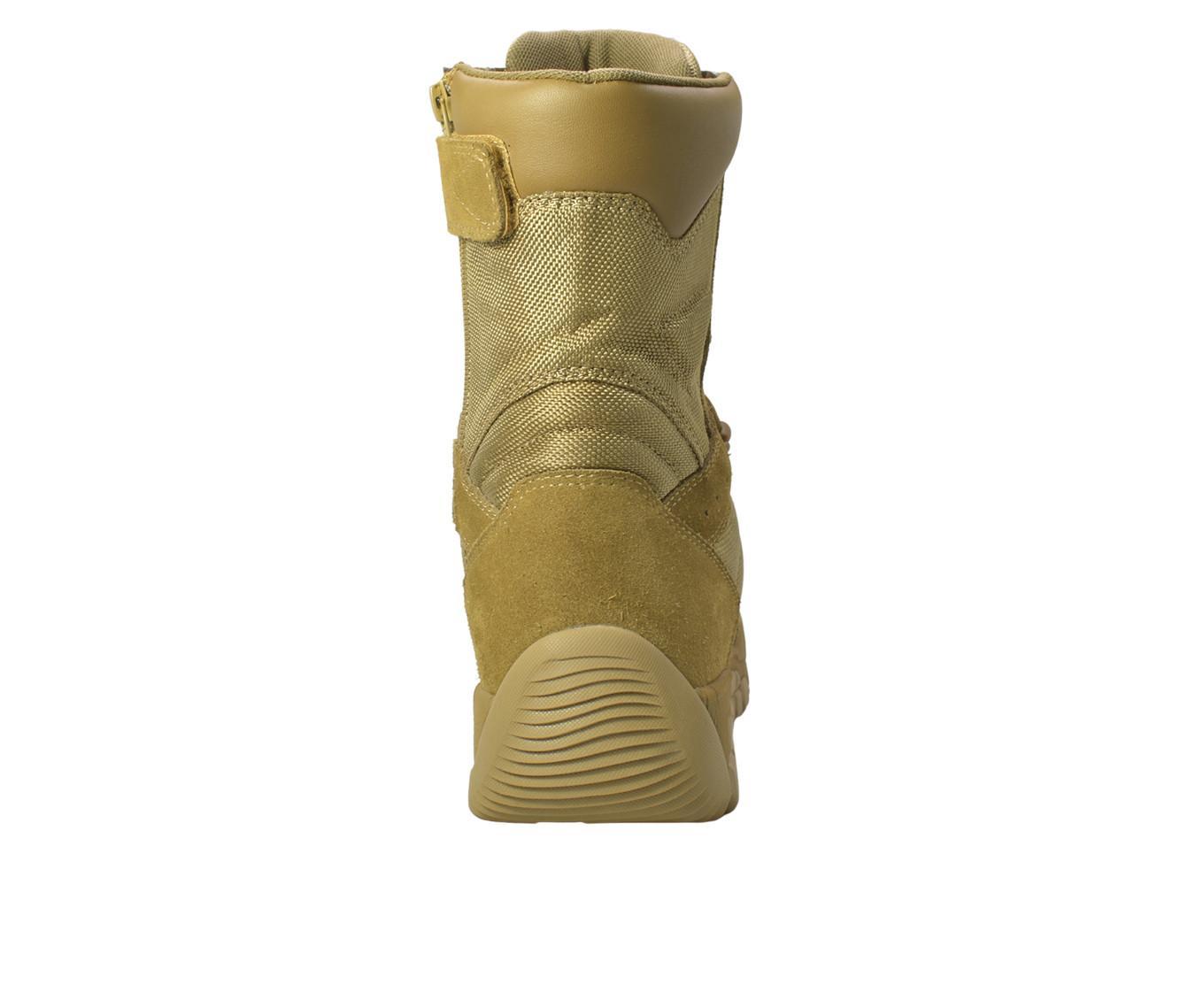 Men's AdTec 9" Suede Side Zip Tactical Work Boots Product Image