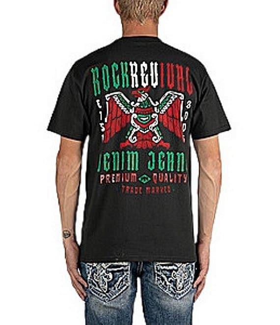 Rock Revival Short Sleeve Mexican Eagle Graphic T-Shirt Product Image