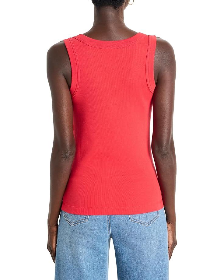 Petite Perfect Knit Rib Scoop Tank Product Image