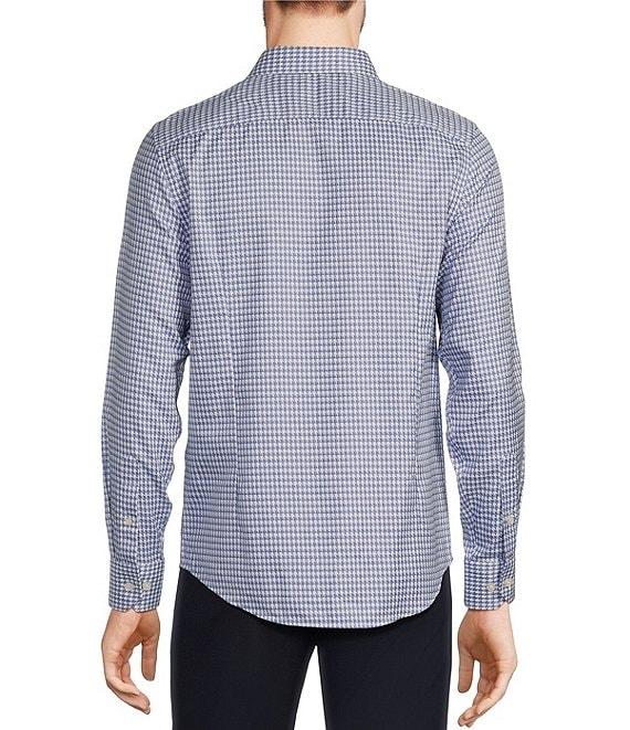 Murano Slim Arrow Pattern Long Sleeve Woven Shirt Product Image
