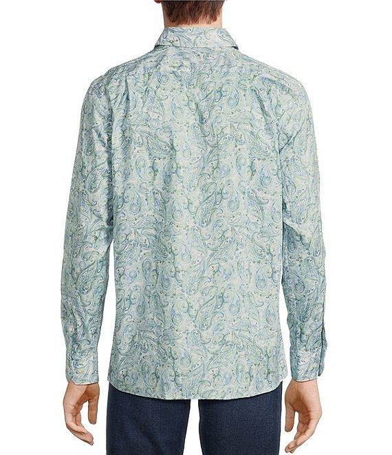 Hart Schaffner Marx The Mr. Classic Collection Long Sleeve Paisley Coatfront Shirt Product Image