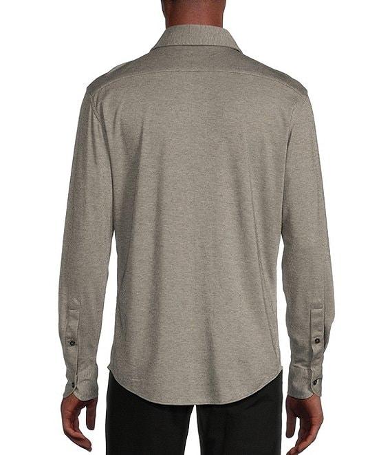 Cremieux Blue Label Chamonix Collection Long Sleeve Coat Front Supima Woven Shirt Product Image