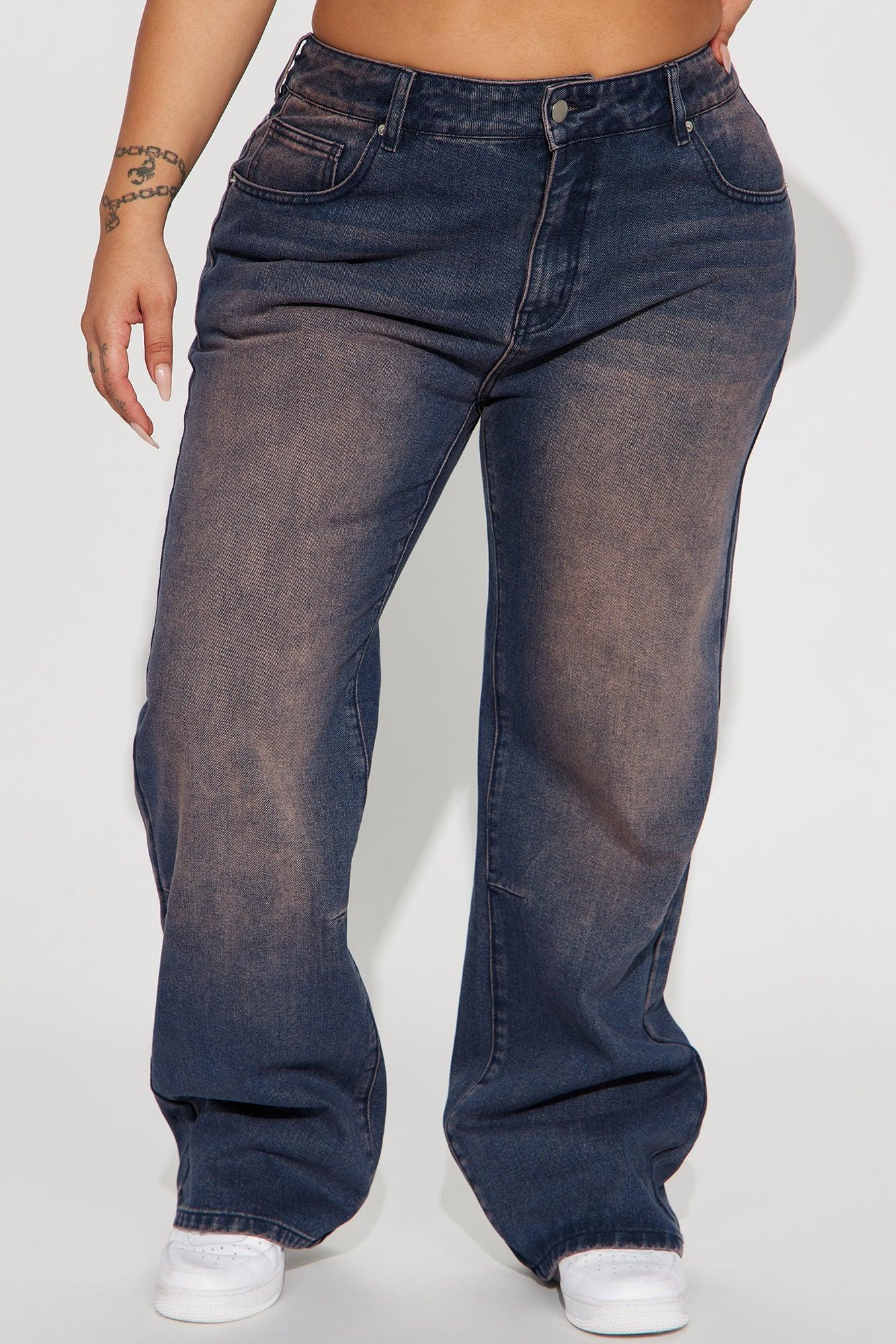 Someone's Delight Baggy Jeans - Purple Product Image