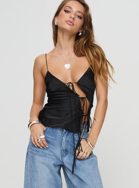 Mariah Cami Top Black Product Image