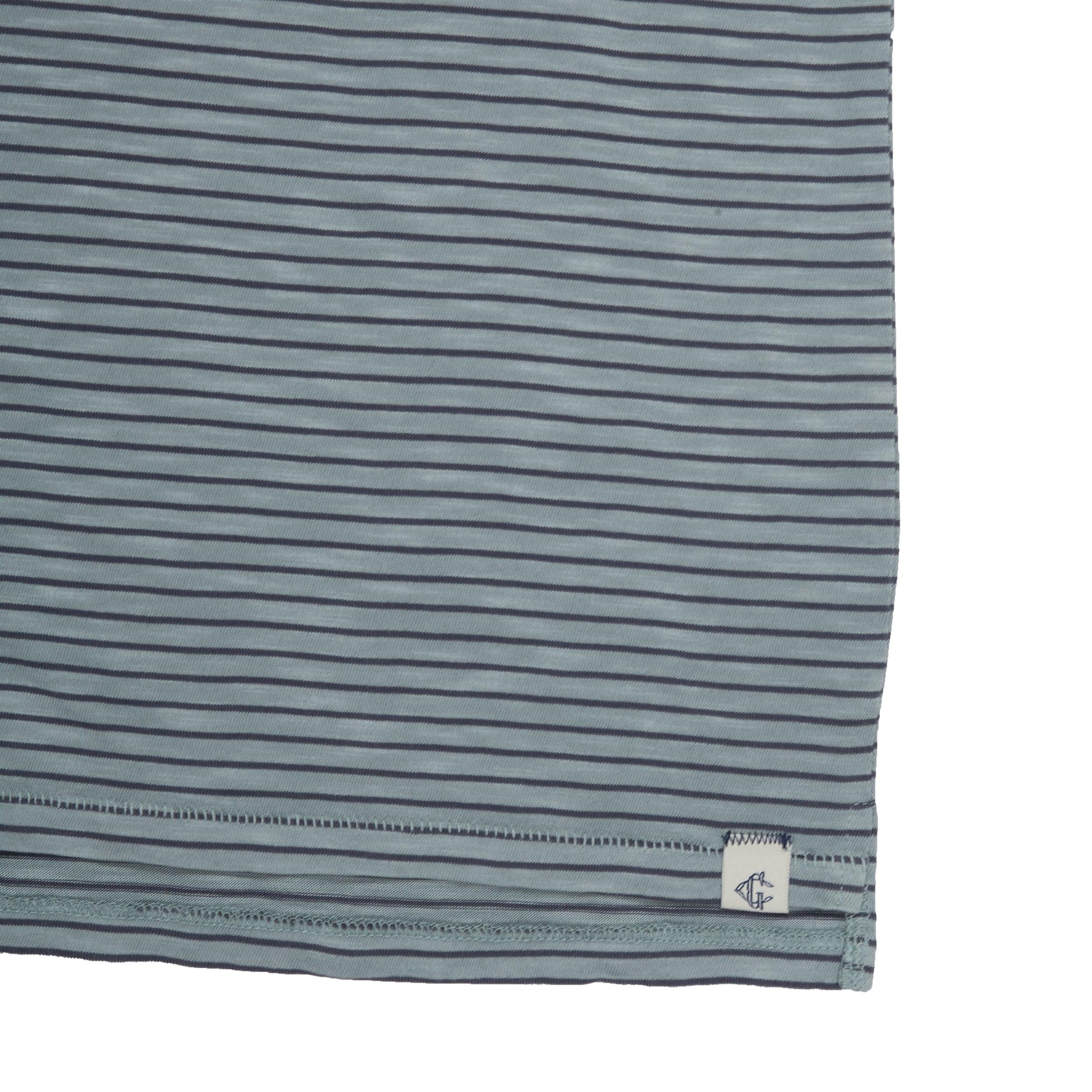 Malaga Cove Stripe Polo - Abyss Stripe * Product Image