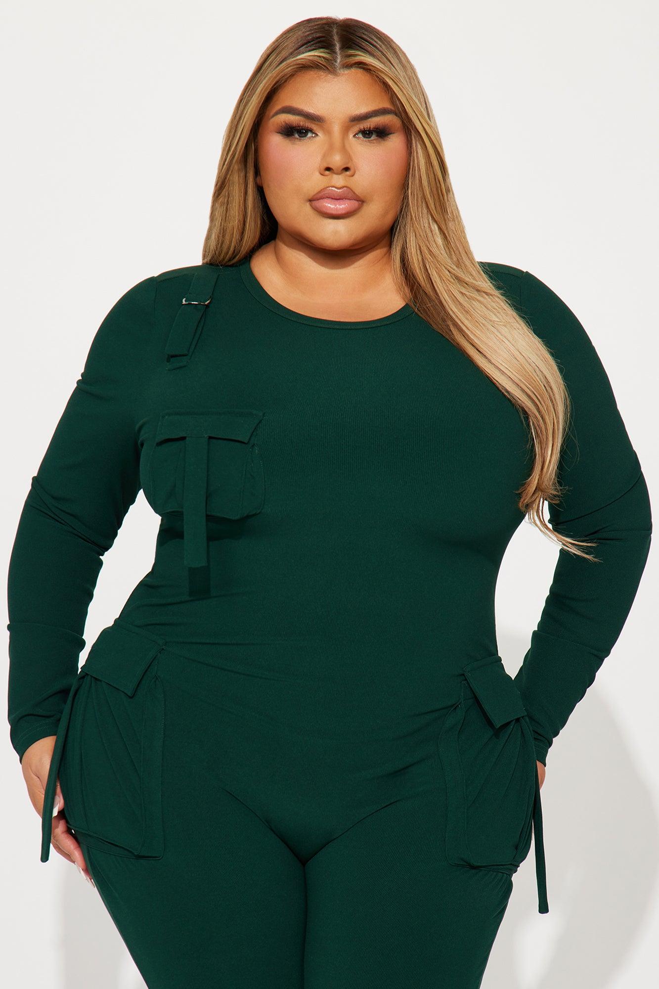 Maddix Long Sleeve Jumpsuit - Hunter Product Image