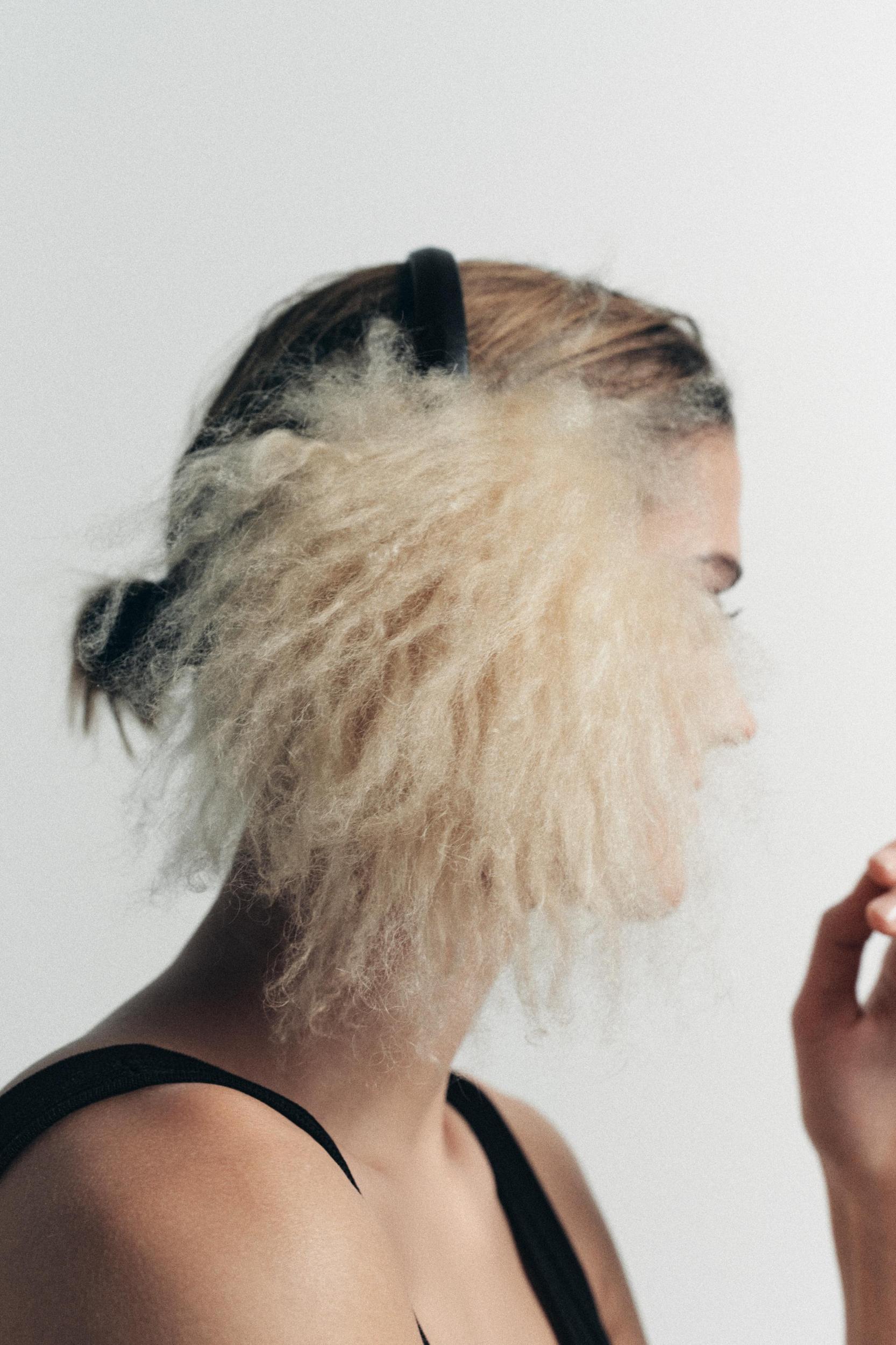 100% LEATHER FUR EARMUFFS Product Image