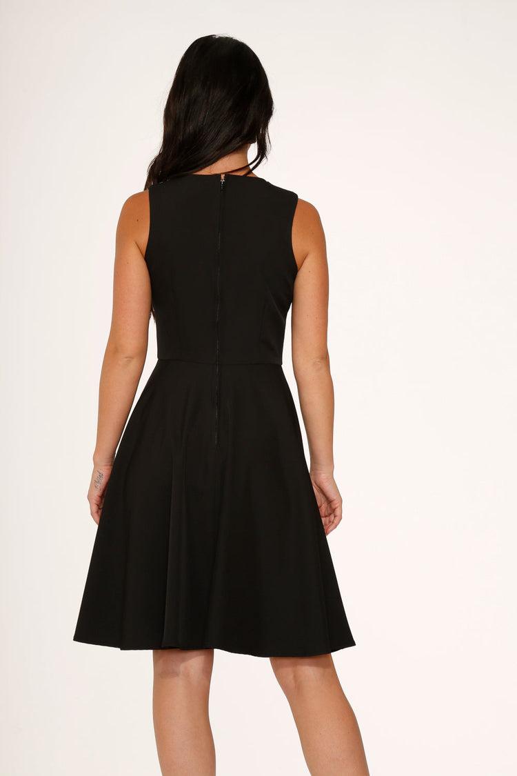 Halloween Pumpkin Embroidery Swing Dress Product Image